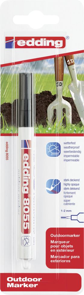 edding 8055 outdoor marker schwarz von Edding