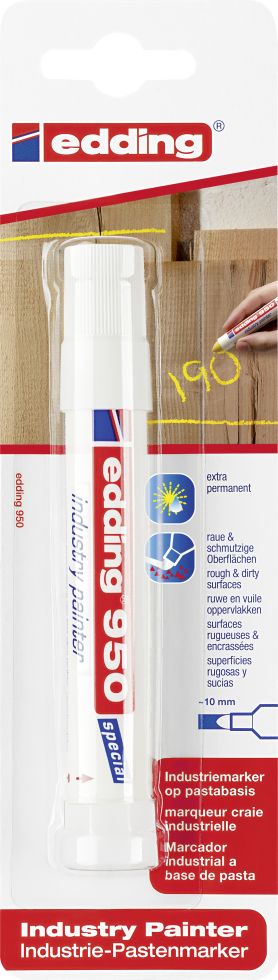 edding 950 industry painter weiß von Edding