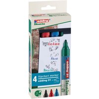 edding 31 Flipchart-Marker 1.5 - 3.0 mm Mehrfarbig von Edding