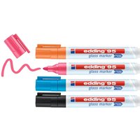 edding 95 Glasboardmarker 1.0 - 5.0 mm Mehrfarbig von Edding