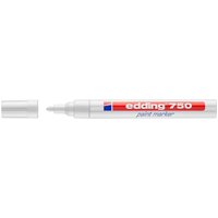 edding 750 Lackmarker 2.0 - 4.0 mm Weiß von Edding