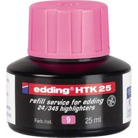 edding Nachfülltusche HTK25 4-HTK25009 25ml rosa von Edding