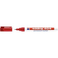 edding Permanentmarker 0.75 mm Rot von Edding