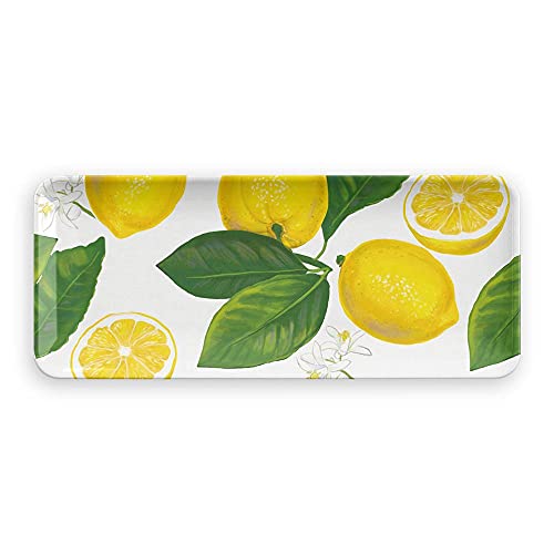 Eddingtons Epicurean Lemon Fresh Melamin-Teller, rechteckig von Eddingtons