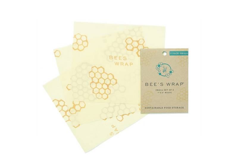 Eddingtons Frischhaltebeutel Bee's Wrap Bienenwachstuch Frischhaltefolien in klein im 3er Set von Eddingtons