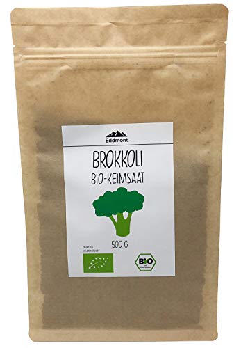 Eddmont Bio Brokkoli Keimsprossen 500 g | Sprossen Keimlinge Microgreens Samen… von Eddmont