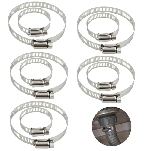 10 Stück Achsmanschetten Schellen Set, Verstellbare Edelstahl Schellen für Antriebswelle, 5 Große und 5 Kleine Universal Schlauchschellen, Rostfrei Langlebig für die Meisten Kfz Reparatur und Wartung 10 Stück Achsmanschetten Schellen Set, Verstellbare Edelstahl Schellen für Antriebswelle, 5 Große und 5 Kleine Universal Schlauchschellen, Rostfrei Langlebig für die Meisten Kfz Reparatur und Wartung von Eddrfy
