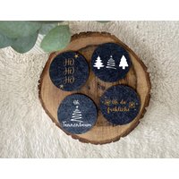 Untersetzer | Weihnachten Weihnachtsgeschenk Advent Handmade Personalisierbar Geschenk Geburtstag Adventszeit von EdelPrint