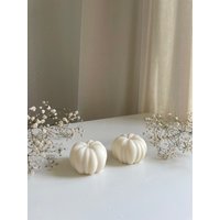 Kürbis Kerzenset | Pumpkin Candle Set Kerzen Aus Rapswachs Wohndekoration Herbstdekoration von EdelesCandles