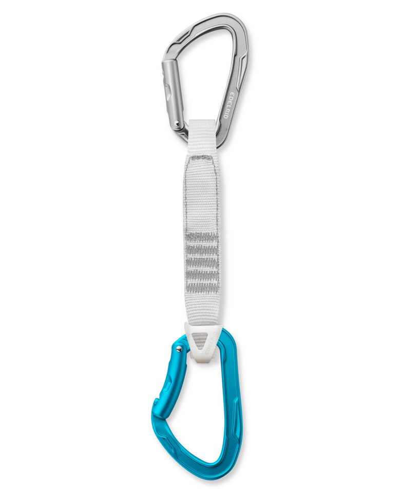 Edelrid Karabiner Mission Set II Express-Set silver-icemint von Edelrid