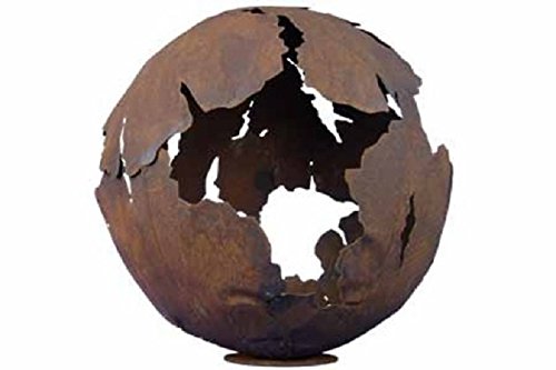 Edelrost RissKugel Rostkugel 40cm SAKR40 von Edelrost