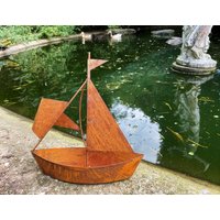 Edelrost Schiff 30x27cm Kleines Segelschiff Zum Bepflanzen Rost Pflanzschale Blumentopf Windlicht Gartendeko Maritime Deko Rostig Edelrost Schiff 30x27cm Kleines Segelschiff Zum Bepflanzen Rost Pflanzschale Blumentopf Windlicht Gartendeko Maritime Deko Rostig von Edelrostwelt