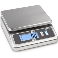 KERN Edelstahl-Tischwaage FOB 10K-3NL, Schutzklasse IP 67, Wägebereich max. 8/15 kg von Kern