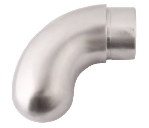 Edelstahl Handlauf Endstück für Rohr 42,4/2,0 mm abgerundet, V2A (S014390) von Edelstahldiscounter