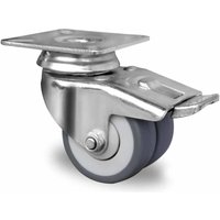 Lenkrolle mit Totalfeststeller ø 50 mm Serie P2T2 Kugellager von Jungheinrich PROFISHOP
