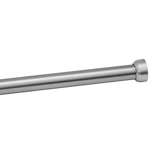 Edelstahl Garderobenstange Kleiderstange Grössen von 50cm bis 120cm Länge (110cm) von Edelstahlmarkenshop