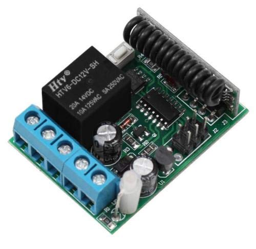 Lernfähiger Universal Funk Empfänger 433Mhz (12V) OC-433L von Edelstahlmarkenshop