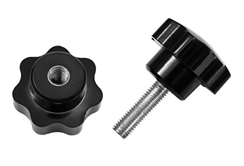 Sternschraube oder Sternmutter in 5 Größen & 7 Längen von M5-M10 zum auswählen(M10x15mm) von Edelstahlmarkenshop