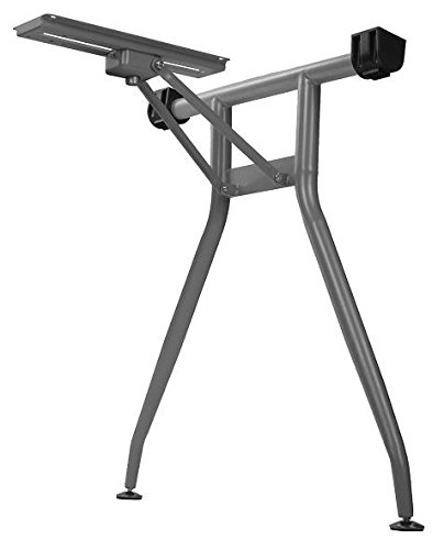Tischgestell Grau klappbar 725mm Gesamthöhe für Klapptisch, Liege uvm. von Edelstahlmarkenshop