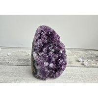 Amethyst Druse Standfläche Ca. 378G Uruguay Polierter Rand Naturstufe Geode #f101 Amethyst Druse Standfläche Ca. 378G Uruguay Polierter Rand Naturstufe Geode #f101 von EdelsteinchenWelt