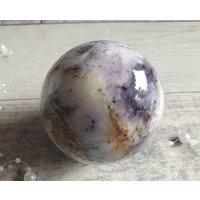 Dendriten Opal Achat Kugel 75mm 535G #1 von EdelsteinchenWelt