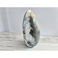 Orca-Achat Chalcedon 1, 27Kg Freeform Mit Standfläche #12 von EdelsteinchenWelt