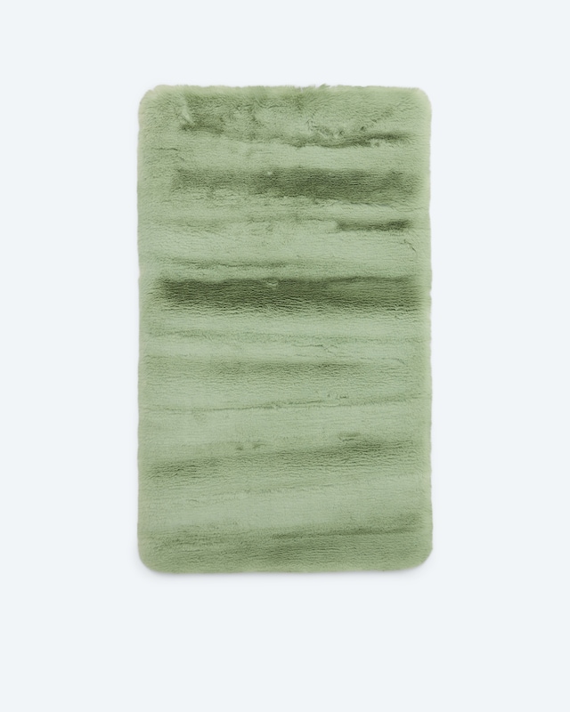 Badematte in Kaninchenfell-Optik Badematte in Kaninchenfell-Optik von Edelzeit - Heimtextilien in Felloptik