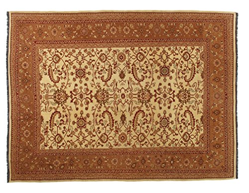 Eden Kunststoff Kelim Sumakh Teppich Hand geknotet, Wolle, Mehrfarbig, 237 x 316 cm von Eden Carpets