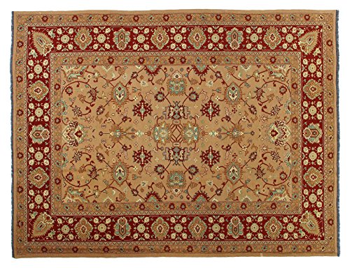 Eden Kunststoff Kelim Sumakh Teppich Hand geknotet, Wolle, Mehrfarbig, 246 x 310 cm von Eden Carpets