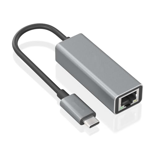 Adapter - USB 3.1 Gen 1 USB-c auf Ethernet Konverter, 15 cm, ideal für schnelle und stabile Verbindungen. von Eden pulse