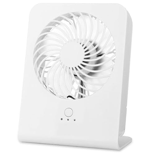 Eden pulse Kleiner Tischventilator, USB-Aufladung, 3 Geschwindigkeiten, tragbar von Eden pulse