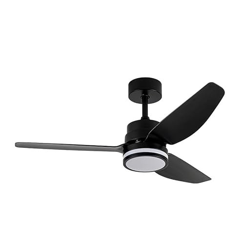 Eden pulse Ventilator DC 20 W, 3 Flügel, 6 Geschwindigkeiten, 3000-4000-6500 K, 2350 lm, Fernbedienung, Speicher und Thermometer, ideal für Klimatisierung und Komfort. von Eden pulse