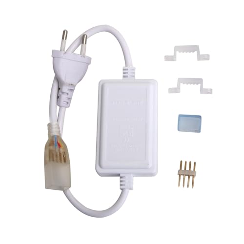 Fernbedienung: Hochspannungs-LED-Streifen-Controller, ermöglicht Ein- und Ausschalten, Farbwechsel und Modi, inklusive kabelloser Verbindung und einfacher Installation Fernbedienung: Hochspannungs-LED-Streifen-Controller, ermöglicht Ein- und Ausschalten, Farbwechsel und Modi, inklusive kabelloser Verbindung und einfacher Installation von Eden pulse