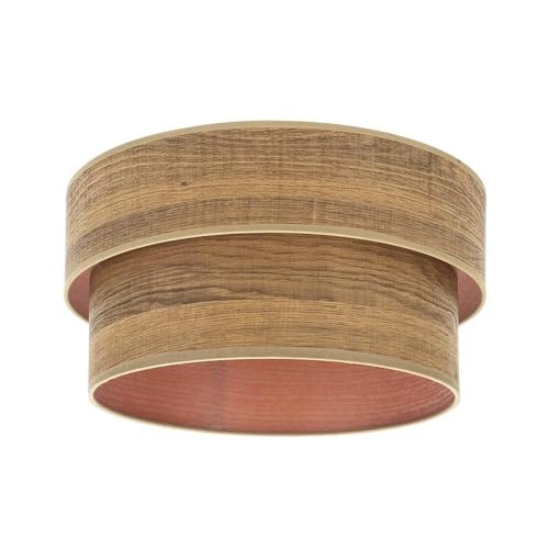 Lampenschirm für Wohnzimmer, aus dunklem Holz, Maße: 40 x 35 x 21 cm, elegantes und funktionales Design, ideal für die Raumbeleuchtung. Lampenschirm für Wohnzimmer, aus dunklem Holz, Maße: 40 x 35 x 21 cm, elegantes und funktionales Design, ideal für die Raumbeleuchtung. von Eden pulse