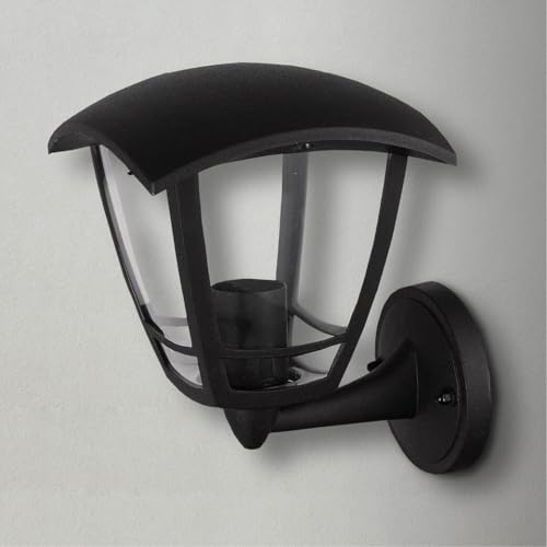 Laterne - Außenbeleuchtung in Schwarz, mit Absenkarm, E27-Fassung, elegantes und robustes Design für Gärten und Terrassen. Laterne - Außenbeleuchtung in Schwarz, mit Absenkarm, E27-Fassung, elegantes und robustes Design für Gärten und Terrassen. von Eden pulse