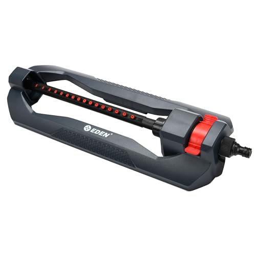 EDEN ED17169 Oszillierender Wassersprinkler für Rasen und Garten, 16 Düsen, deckt bis zu 3.600 m² ab EDEN ED17169 Oszillierender Wassersprinkler für Rasen und Garten, 16 Düsen, deckt bis zu 3.600 m² ab von Eden