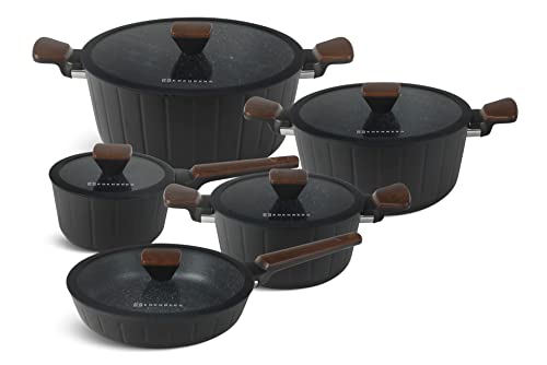 EDENBERG 10 TLG Topfset Induktion, Töpfe & Pfannen beschichtet, Kochtopf Set | induktions Töpfe Set, Kochtöpfe, Töpfe Induktion | Kochgeschirr Set, Topfset induktionsgeeignet EDENBERG 10 TLG Topfset Induktion, Töpfe & Pfannen beschichtet, Kochtopf Set | induktions Töpfe Set, Kochtöpfe, Töpfe Induktion | Kochgeschirr Set, Topfset induktionsgeeignet von Edenberg