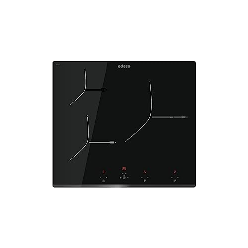 Edesa Induktionskochfeld EIT-6329 B mit abgeschrägter Front, 3 Kochfelder, Touch-Bedienfeld, 9 Stufen + Booster, maximale Leistung 7,2 kW, Breite 52 cm, Schwarz Edesa Induktionskochfeld EIT-6329 B mit abgeschrägter Front, 3 Kochfelder, Touch-Bedienfeld, 9 Stufen + Booster, maximale Leistung 7,2 kW, Breite 52 cm, Schwarz von Edesa
