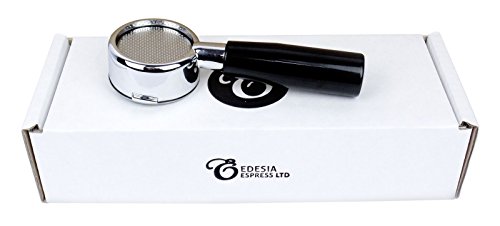 Bodenloser Siebträger für LA PAVONI 49 mm Handhebel Espressomaschinen Europiccola Professional Stradivari usw - 14 g Sieb von Edesia Espress