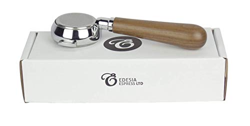 Bodenloser Siebträger für PROFITEC-Espressomaschinen - Walnuss-Griff, 21g Sieb - 3 Tassen Bodenloser Siebträger für PROFITEC-Espressomaschinen - Walnuss-Griff, 21g Sieb - 3 Tassen von Edesia Espress