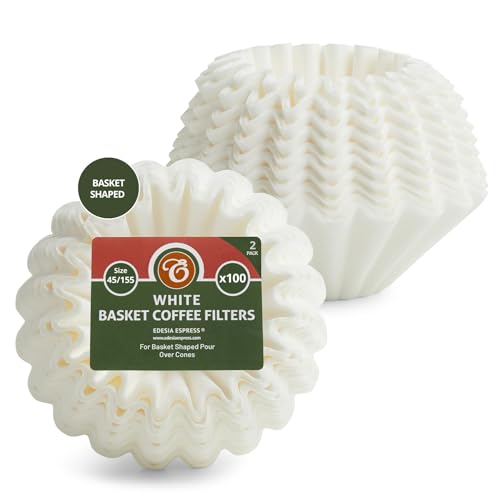 EDESIA ESPRESS - Korbfilterpapier Klein - 45/155mm - 200 Stück - kompatibel mit Kalita Wave KWF-155 EDESIA ESPRESS - Korbfilterpapier Klein - 45/155mm - 200 Stück - kompatibel mit Kalita Wave KWF-155 von Edesia Espress