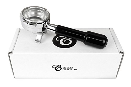 Ersatz-Siebträger für CONTI-Espressomaschinen - 2 Ausläufe - 14 g Sieb - 2 Tassen von Edesia Espress