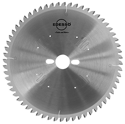Edessö 49340032 HM-Kreissägeblatt Präzision-TF-neg2 KNL+2/12/64 HW 400x3,4/2,8x32 Z=96 NE, Silber von Edessö