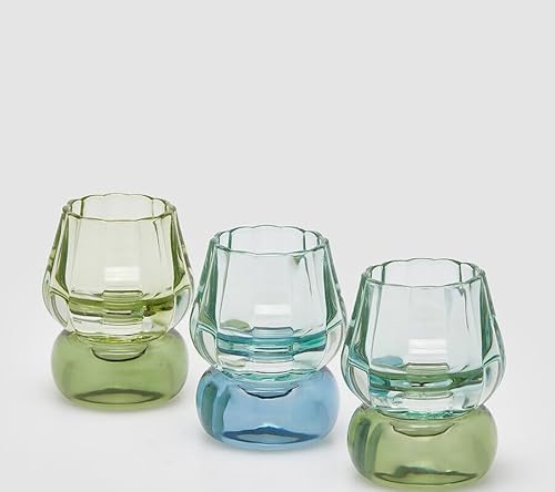 EDG Enzo De Gasperi Enzo De Gasperi Kerzenhalter Hamlet H 11 cm D 8,5 cm 3 Ass. Aqua 1 Stück EDG Enzo De Gasperi Enzo De Gasperi Kerzenhalter Hamlet H 11 cm D 8,5 cm 3 Ass. Aqua 1 Stück von Edg