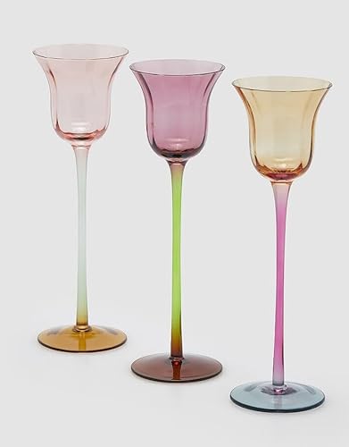 EDG Enzo De Gasperi Enzo De Gasperi Kerzenhalter Tulpe Lux H 25 cm D 7,5 cm 3 Ass. Multicolor 1 Stück EDG Enzo De Gasperi Enzo De Gasperi Kerzenhalter Tulpe Lux H 25 cm D 7,5 cm 3 Ass. Multicolor 1 Stück von Edg