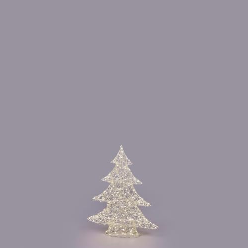 EDG Enzo De Gasperi LED Baum Pearls 400 Microled 59 x 48 cm Hellgold von Edg