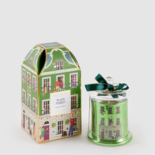 EDG Enzo De Gasperi Weihnachtskerze Rue De Rivoli 13 cm Black Forest von Edg