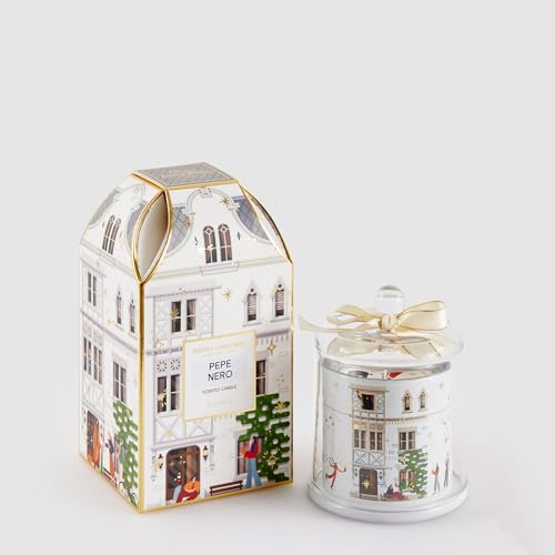 EDG Enzo De Gasperi Weihnachtskerze Rue De Rivoli 13 cm Black Pepper von Edg