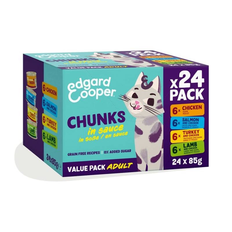 Edgard&Cooper 24x85g Multipack in Soße von Edgard & Cooper