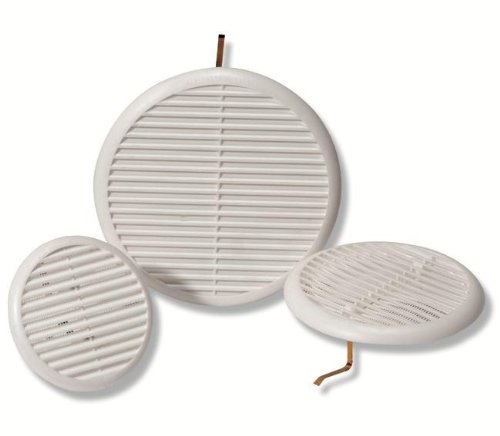 Belüftungsgitter PVC C/Netz rund TUR 125 B Belüftungsgitter PVC C/Netz rund TUR 125 B von Edilplast